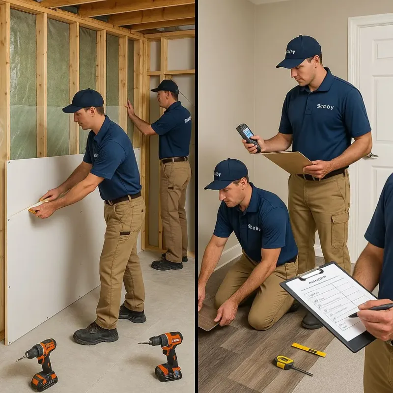 Repairs and Reconstruction process in Monroe County, NY